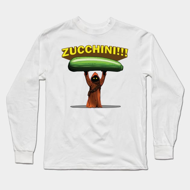 Zucchini! Jawa Long Sleeve T-Shirt by Andoro